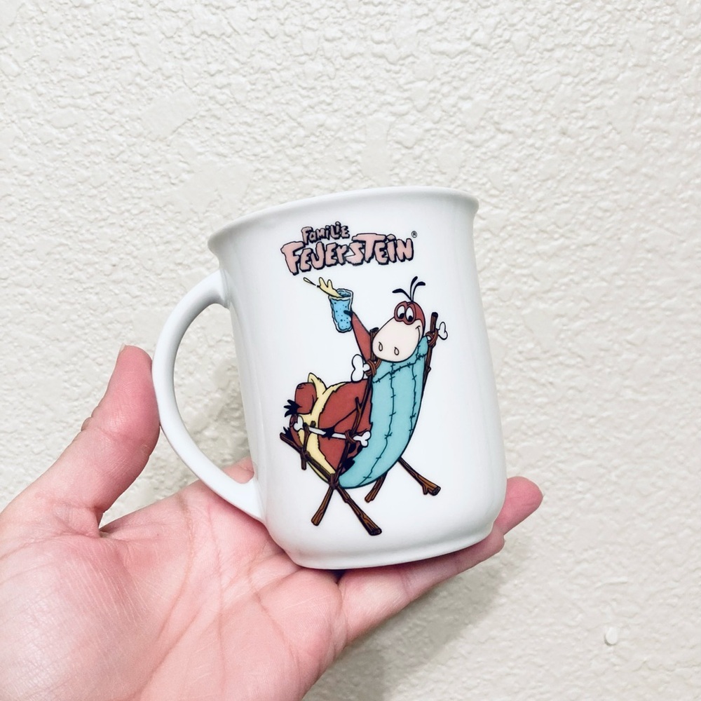 Vintage mug "The Flintstones" 1994 coffee mug Flintsones German Collectible